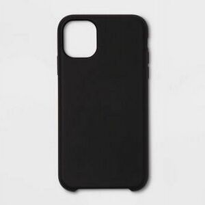 Apple iPhone 11/XR Silicone Phone Case | Heyday- Black